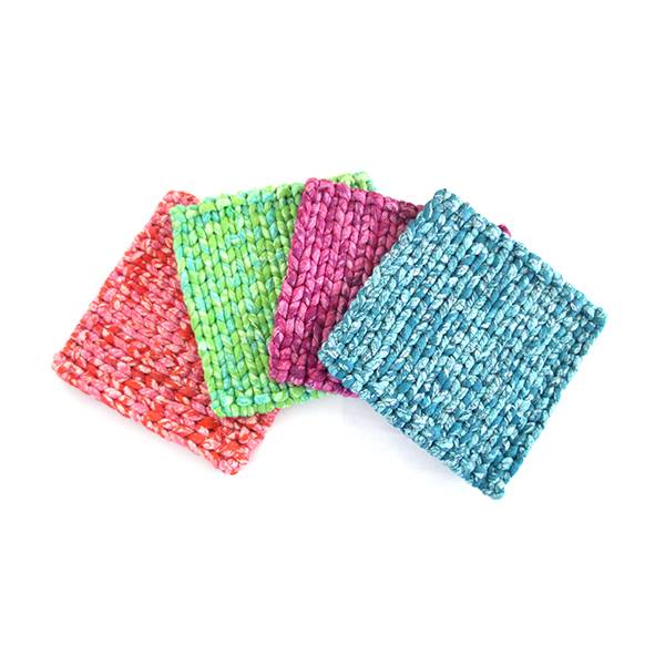 Picture of felt and fabric sukul trivet