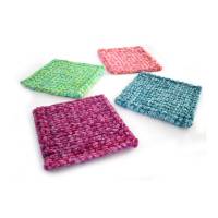 Picture of felt and fabric sukul trivet
