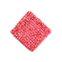 Picture of felt and fabric sukul trivet