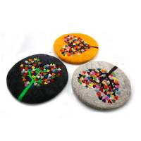 Picture of tree of heart coasters