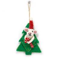 Picture of Rat on A Christmas Tree