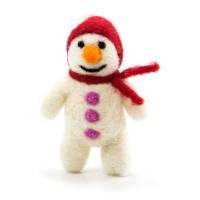 Picture of Standing Snowman Deco